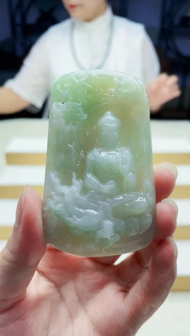 未镶嵌定制翡翠毛货09190130