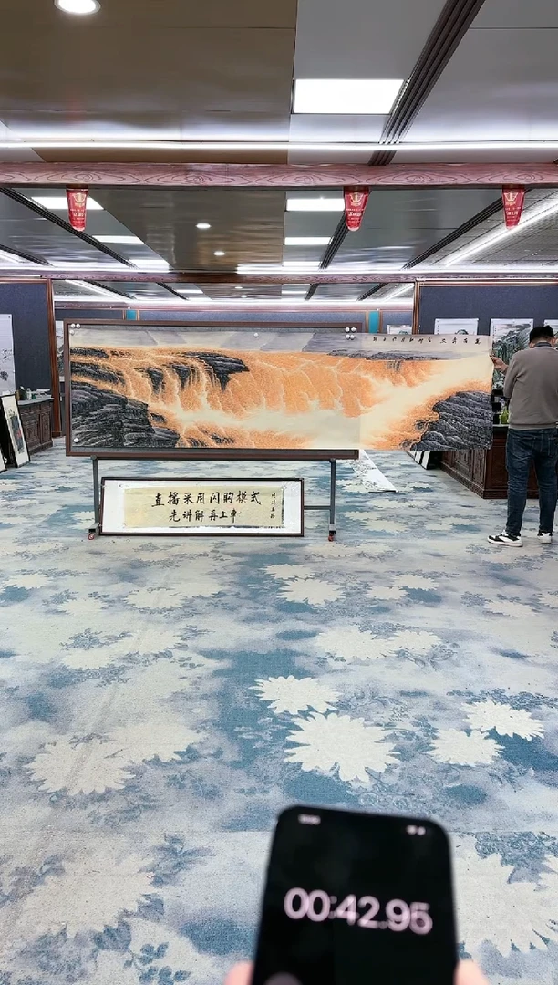 【闪购商品】绘画z张伦玉-山水国画-小丈二