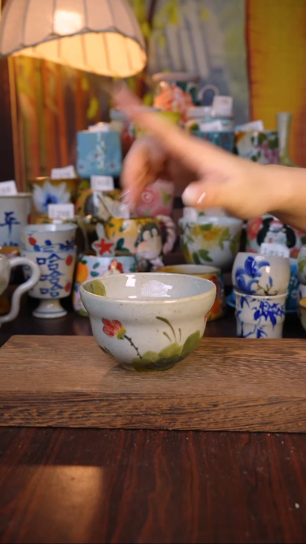 摆件泥垚手作 景德镇手工手绘器物