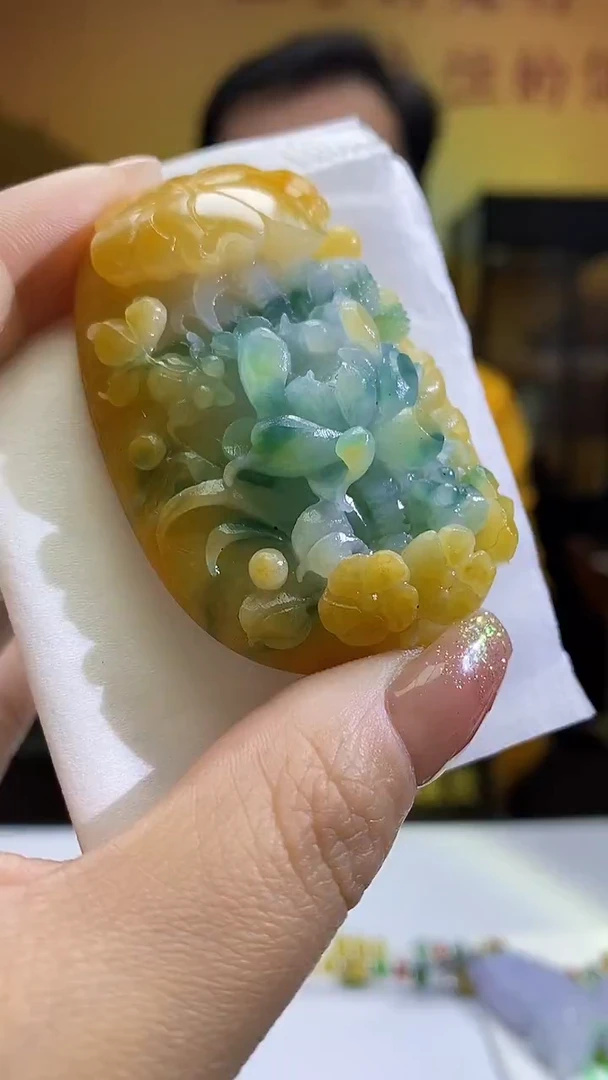 未镶嵌定制翡翠08/0103/W花