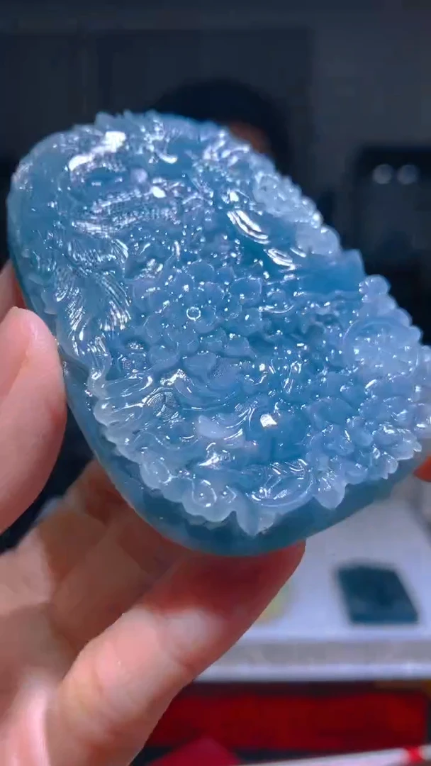 定制翡翠未镶嵌闪购毛货链接ZJX043带珠链