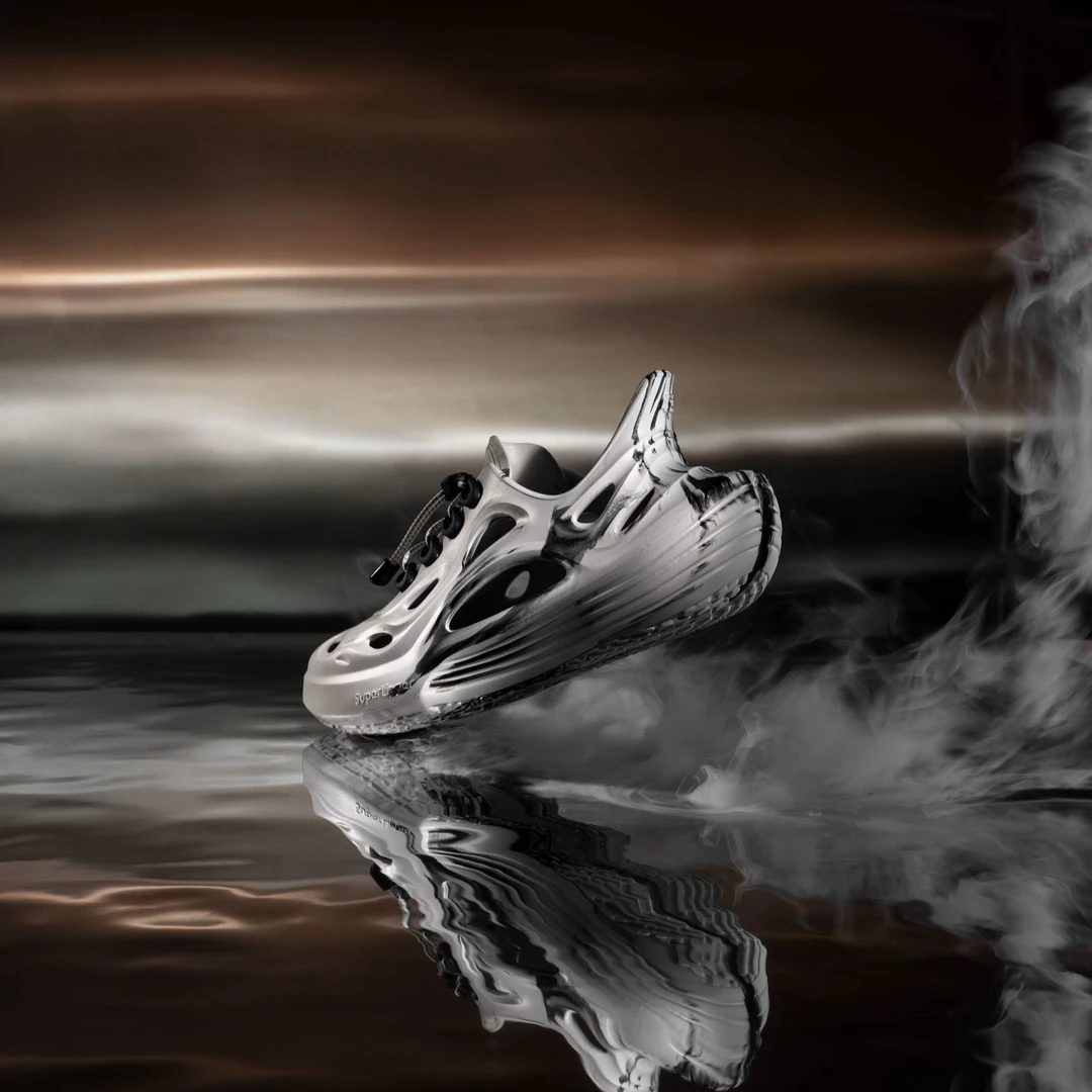 SuperLipper超级涟漪wave波浪鞋包头洞洞缓震透气户外运动凉鞋 男