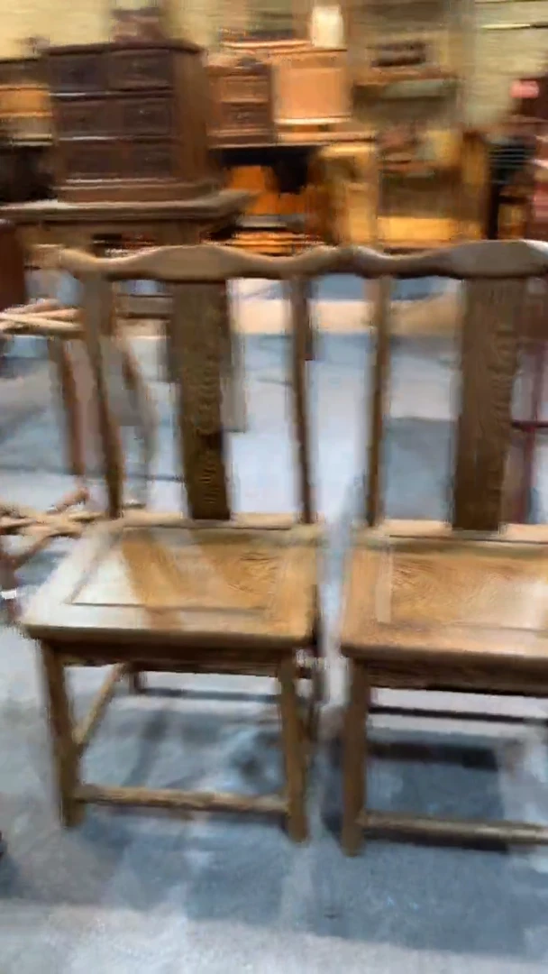 木福利           小椅子一对