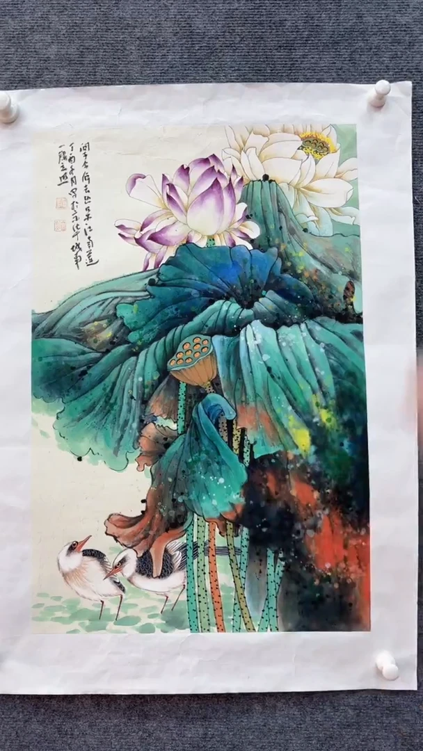【闪购商品】国画师立照老师国画作品