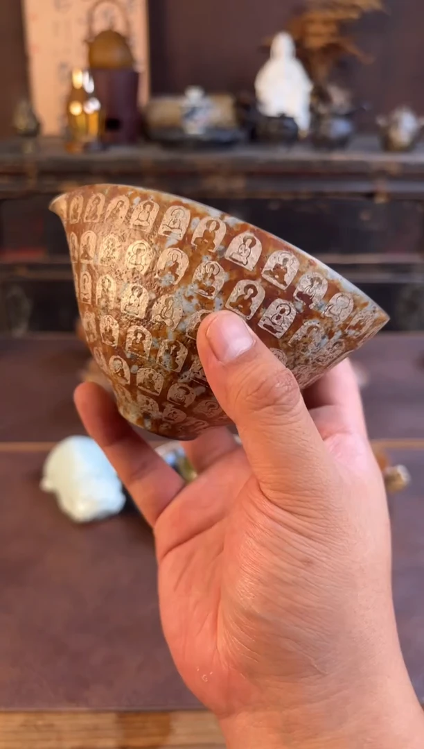 瓷片万佛公道杯啊啊