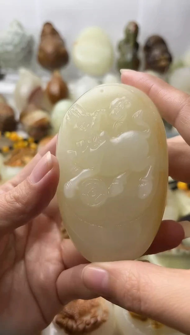 石材古青石棉纹正常不退换牛