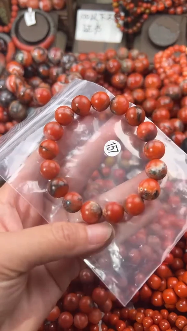 未镶嵌手串南红玛瑙12+