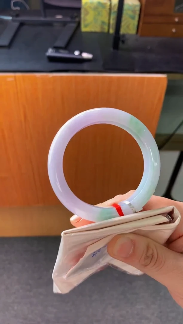 未镶嵌手镯翡翠-Q29 圈口 56.6