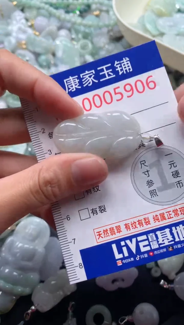 颈饰未镶嵌翡翠5906