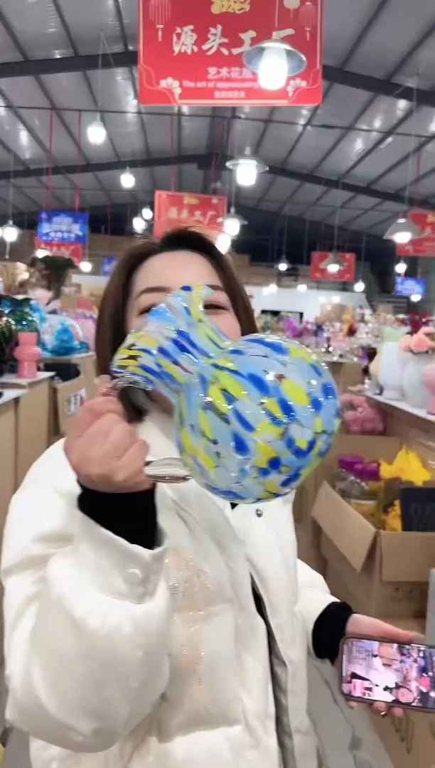 【闪购商品】玻璃于清花器J-早18