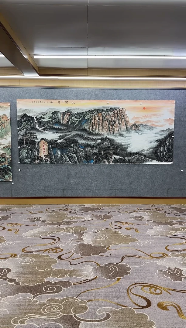 【闪购商品】绘画绘画Y-王红兵-大丈二-山水画