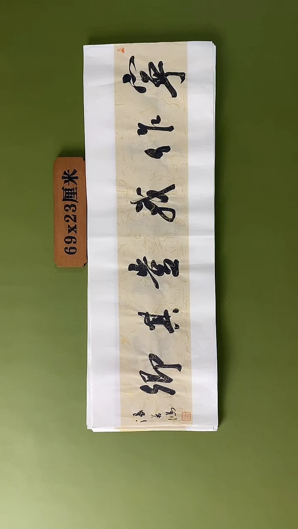 书法书法 张若鸿 尺寸69cm*23cm