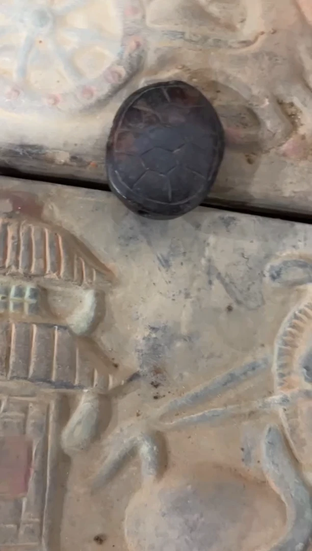 瓷片手工，手绘，陶瓷