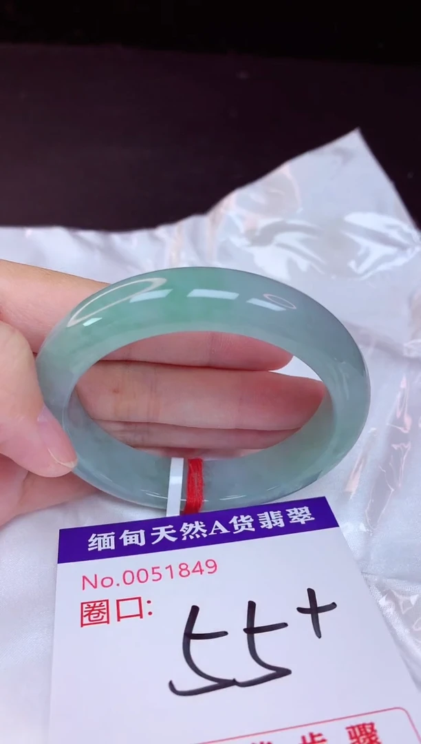 未镶嵌手镯翡翠55