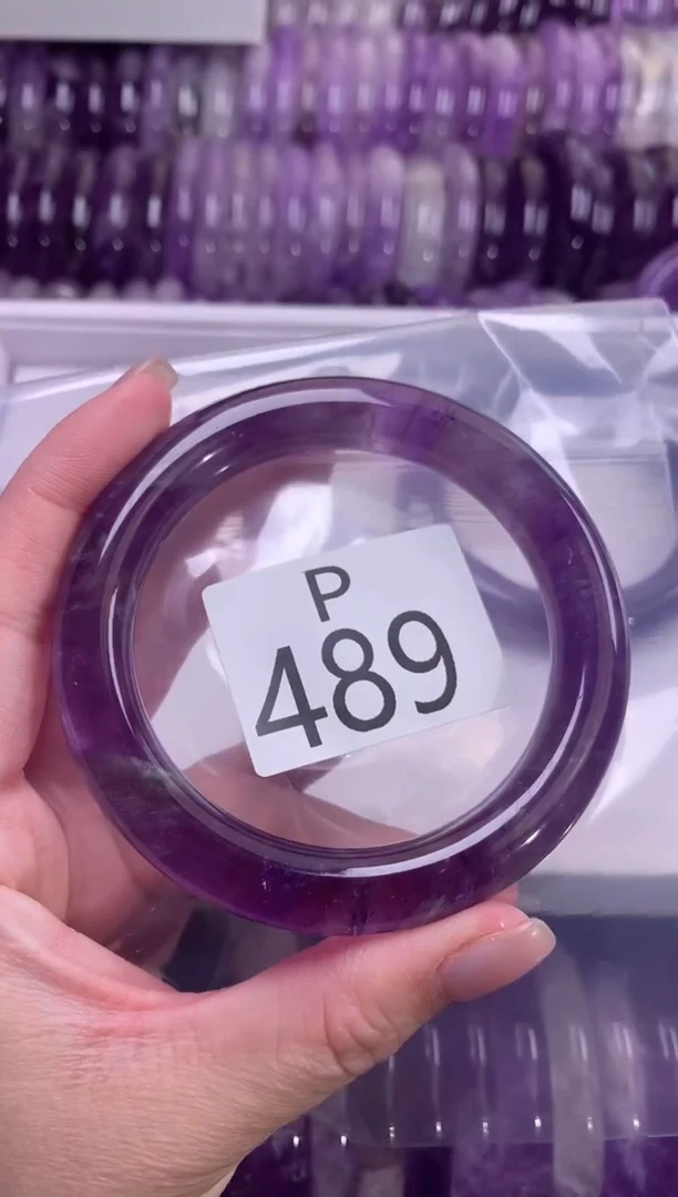 水晶手镯未镶嵌水晶489-59