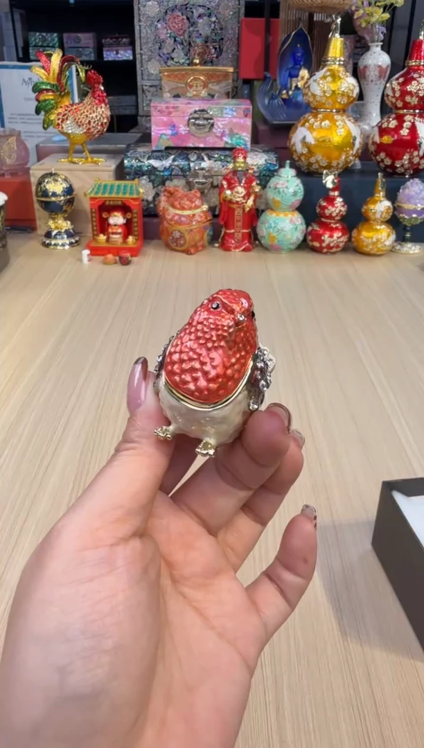134七宝红色小鸟