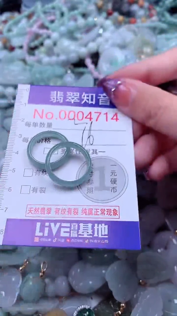 翡翠未镶嵌吊坠(不含链)4714