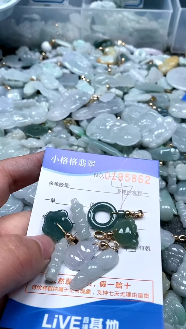 【闪购商品】翡翠颈饰未镶嵌闪购商品0195862