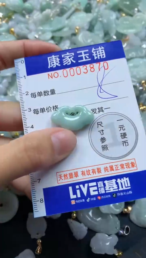 颈饰未镶嵌翡翠3870