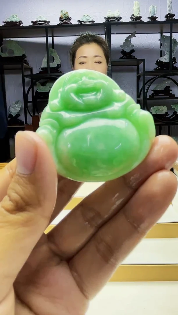 【闪购商品】定制翡翠未镶嵌毛货02200074多样性发其一