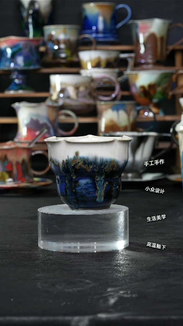 设计师款景德镇森涩手创陶瓷（食品级）085