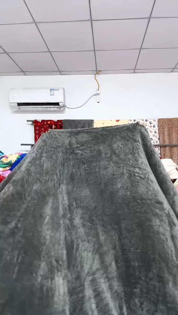 法兰绒2.3x2.5左右双面材质以主播介绍为准