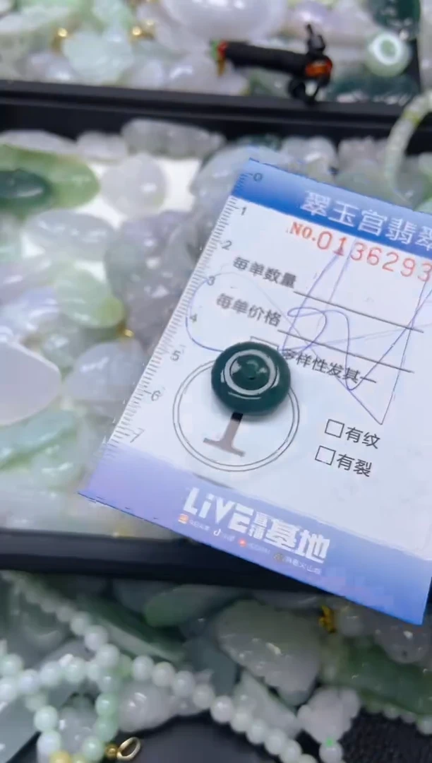 翡翠未镶嵌颈饰闪购0136293