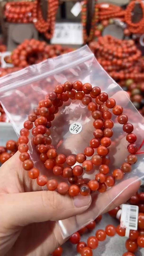 【闪购商品】南红玛瑙手串未镶嵌7