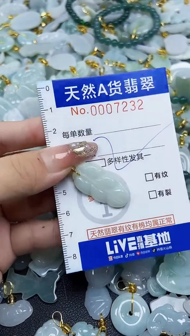 翡翠未镶嵌颈饰天然A货翡翠