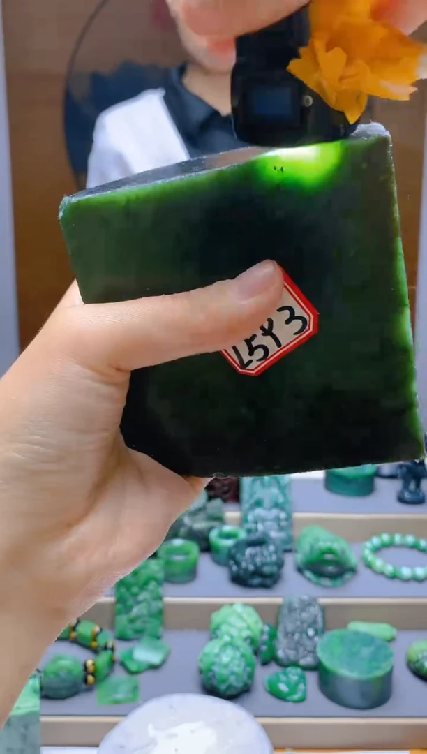 【闪购商品】和田玉（碧玉）珠宝半成品未镶嵌1