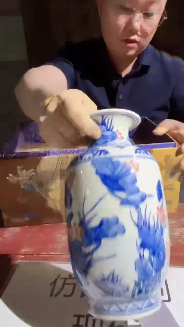 摆件景德镇陶瓷流水184