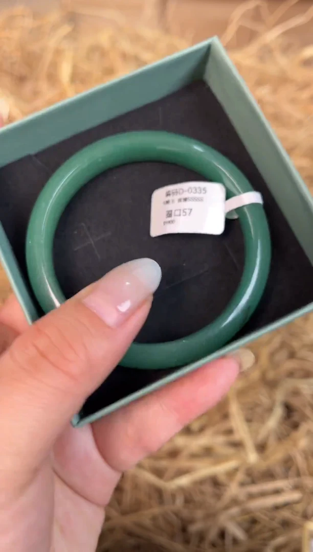 未镶嵌手镯石英质玉D-0335