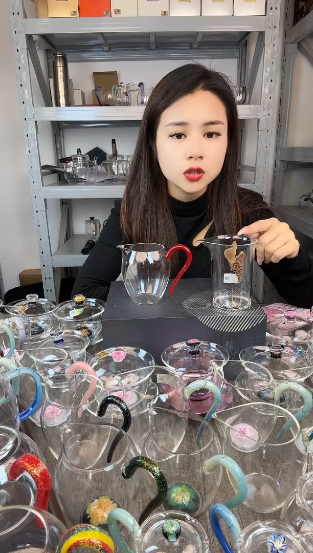 朋**好禾器  怡然丹红公道杯  孤品