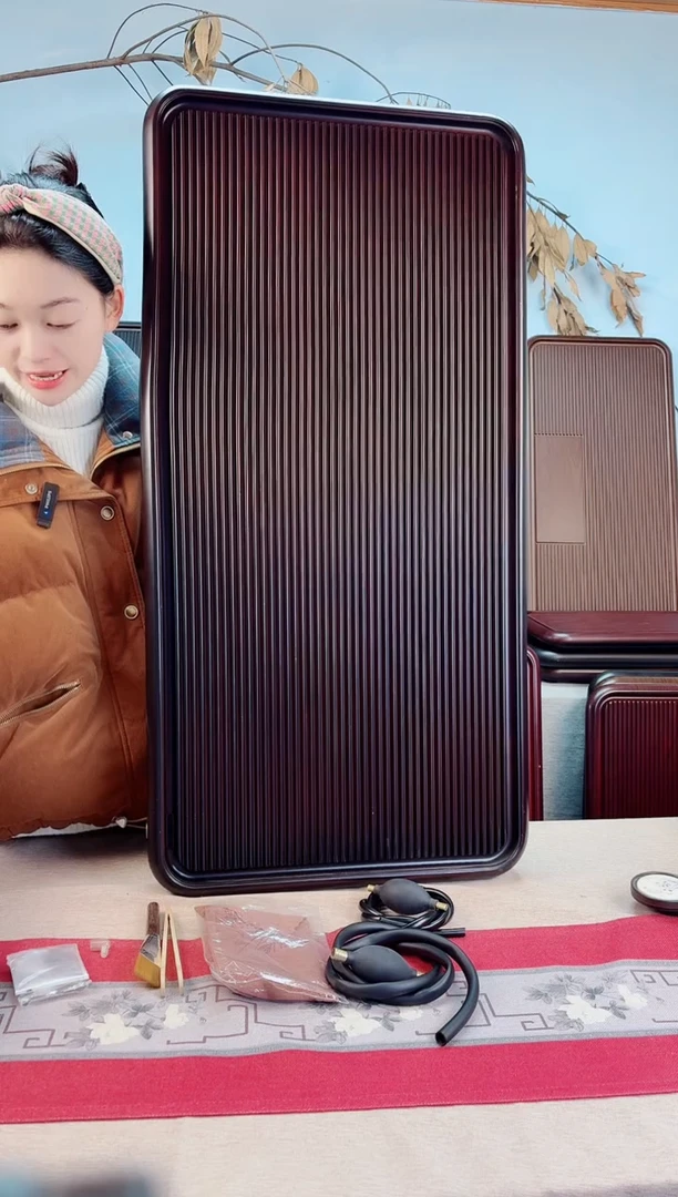 用****8千川胡桃色茶盘100*50*5