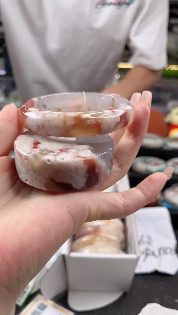 未镶嵌手镯石英质玉61圈口（赠品镯心）s98332