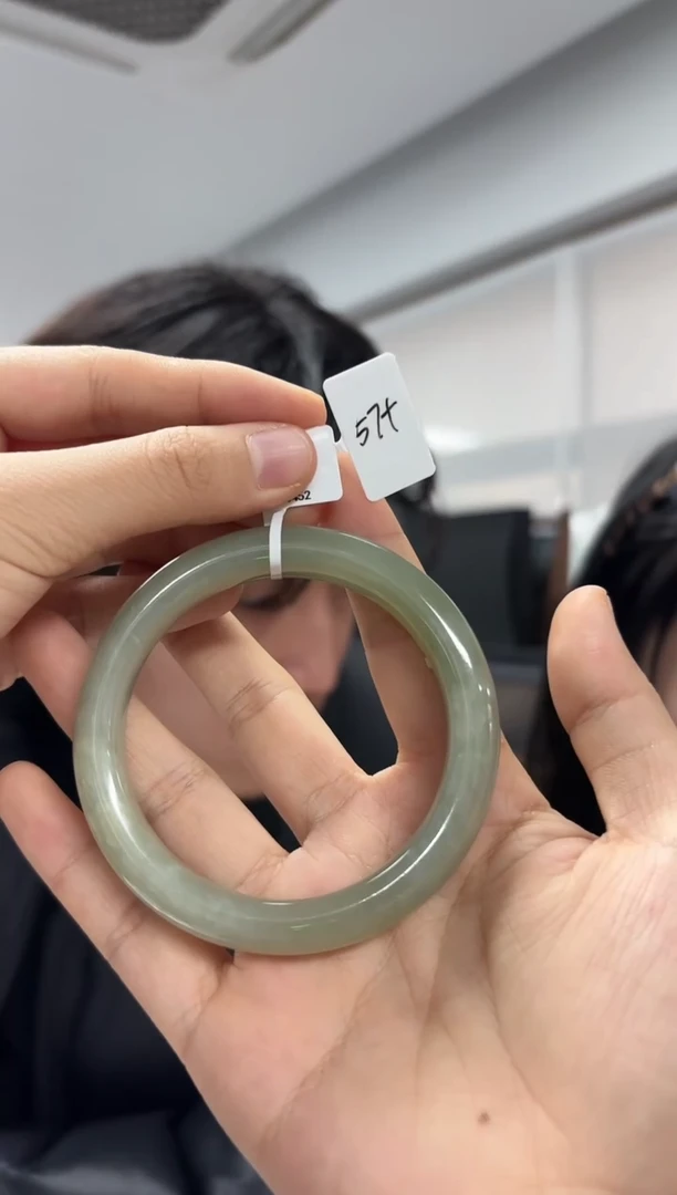 未镶嵌手镯和田玉（多样性发一件）有棉圈口57+