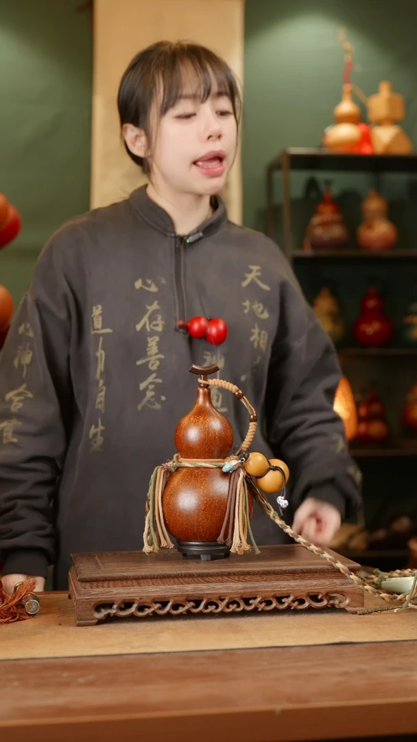 84号精品天然大漆酒葫芦一物一拍~