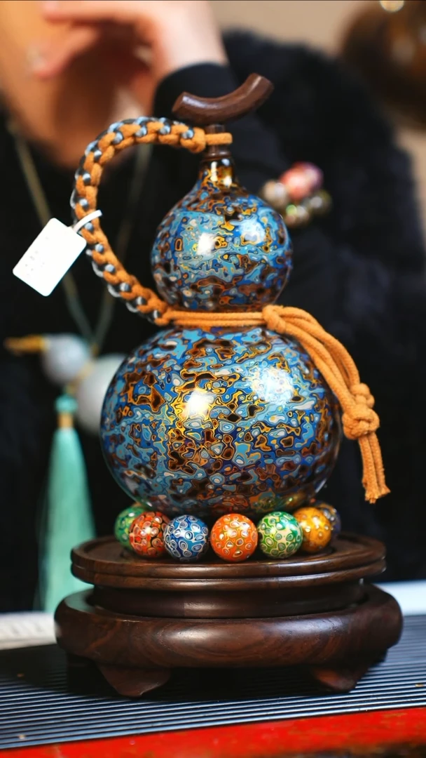 【闪购商品】JT138大师姐臻选非遗大漆酒葫芦