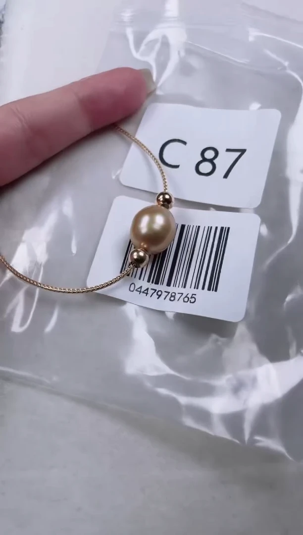 【闪购商品】海水珍珠手链银S925镶嵌c87