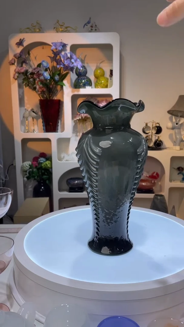 【闪购商品】琉璃高28口径7芬顿花瓶