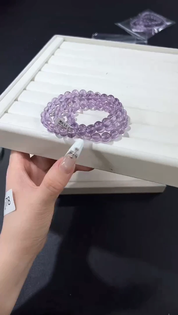 未镶嵌手串水晶53j多样性发其一【1条】默认微瑕