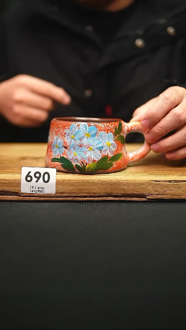 @@陶园瓷舍@@纯手工手绘@高温釉下彩