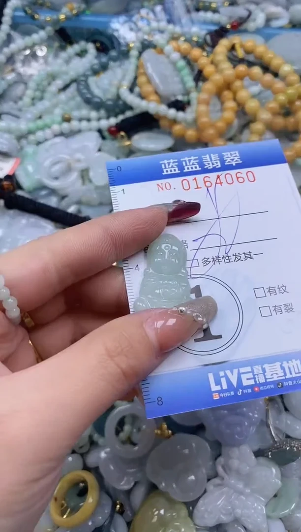 【闪购商品】翡翠颈饰未镶嵌闪购0164060多样性发其一
