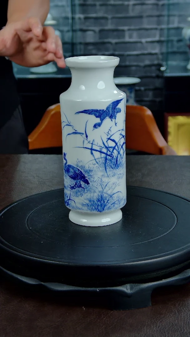 摆件景德镇陶瓷艺术林清瓷藏