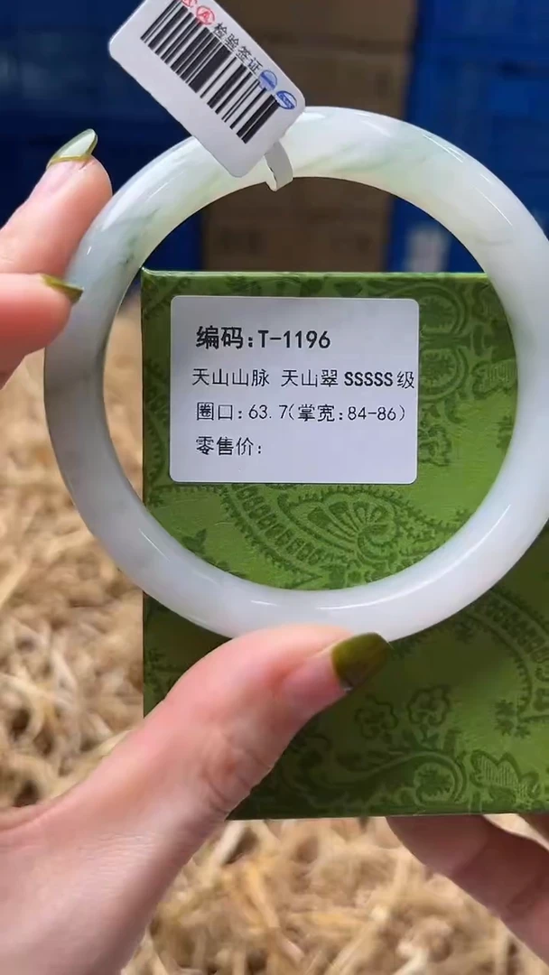 未镶嵌手镯石英质玉T1196