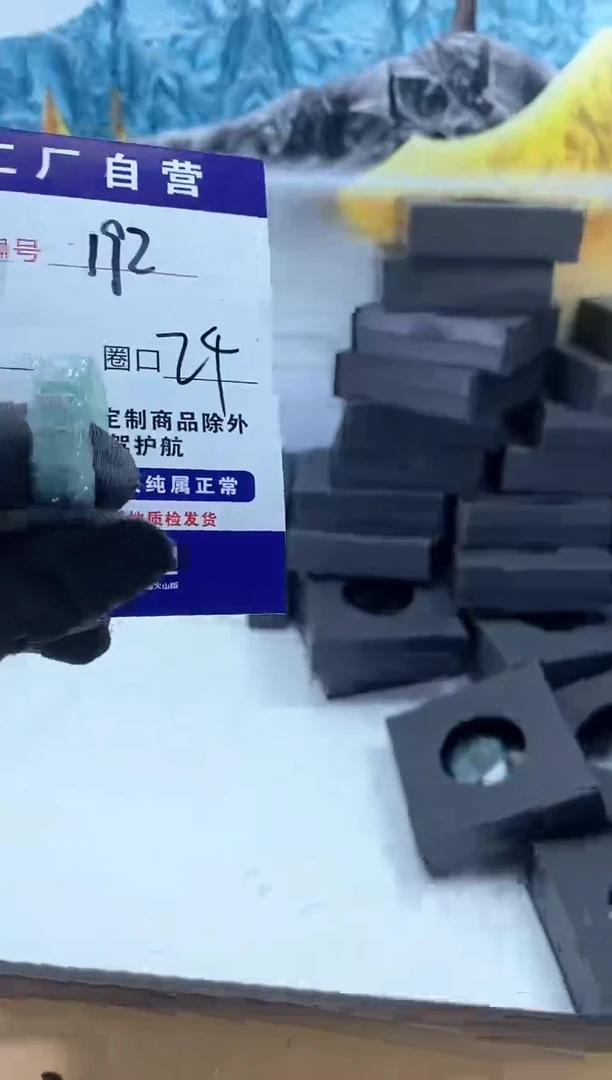 未镶嵌戒圈翡翠192