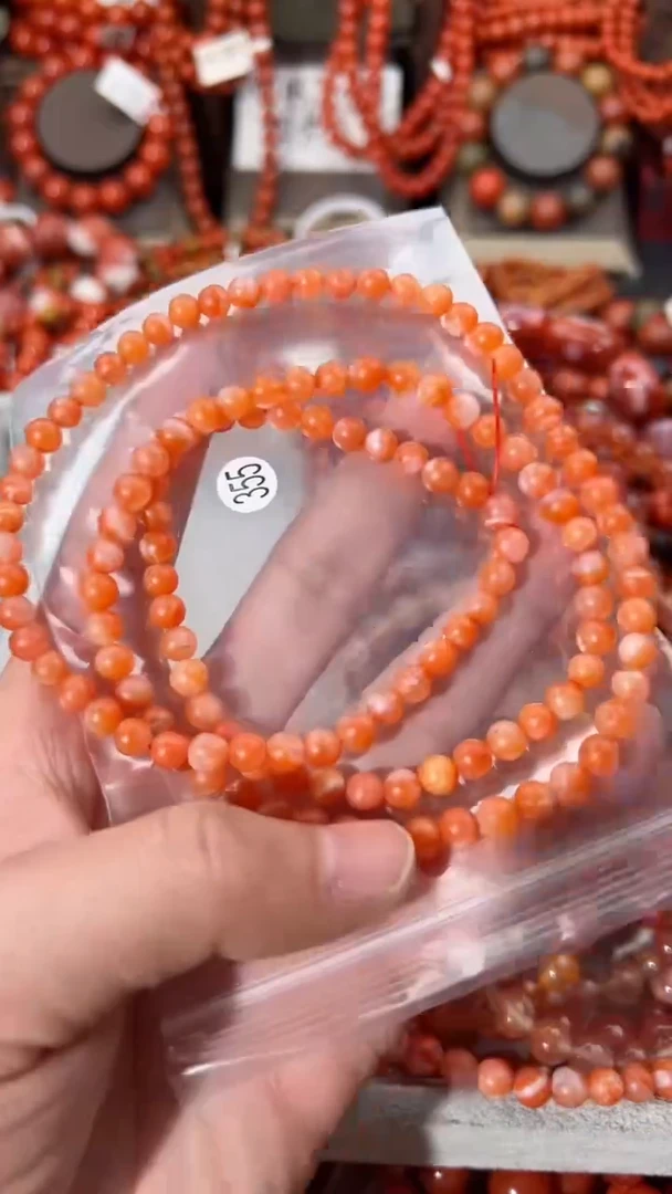 【闪购商品】南红玛瑙手串未镶嵌6