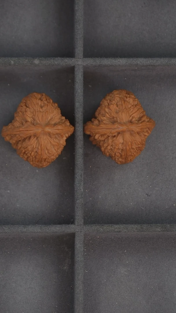 把件文玩核桃40左右定向南疆石