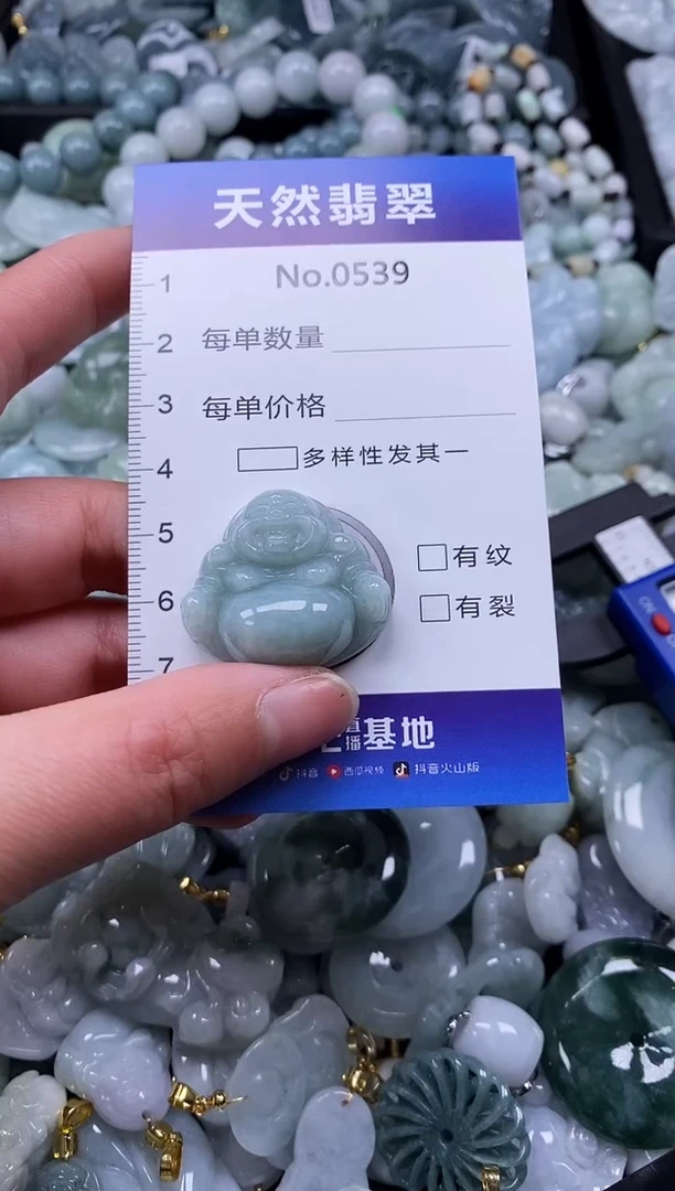 【闪购商品】翡翠颈饰未镶嵌缅甸A货翡翠0539