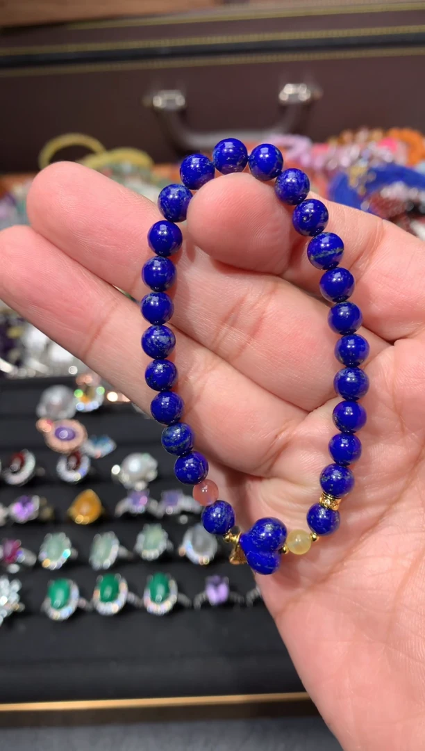 未镶嵌青金石手链F26【多样性发其一】